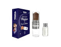 Namaki kinder glitterpoeder kwast - zilver