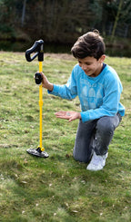 National geographic Metaaldetector 65-83 cm 2-delig geel/zwart