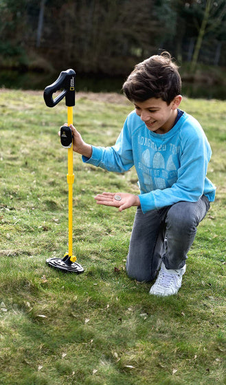 National geographic Metaaldetector 65-83 cm 2-delig geel/zwart