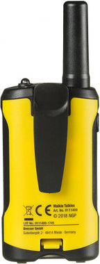 National geographic Walkie talkies junior geel 2 stuks