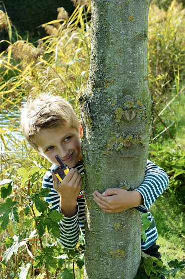 National geographic Walkie talkies junior geel 2 stuks