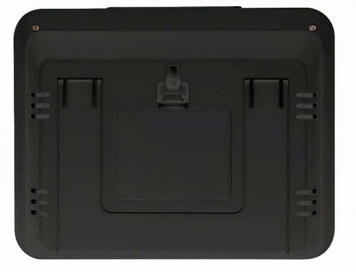 weerstation 16,5 cm zwart 2-delig