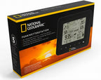 weerstation 16,5 cm zwart 2-delig