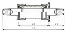 Messingschlager neco trapas alu. bsa 110.5 mm.
