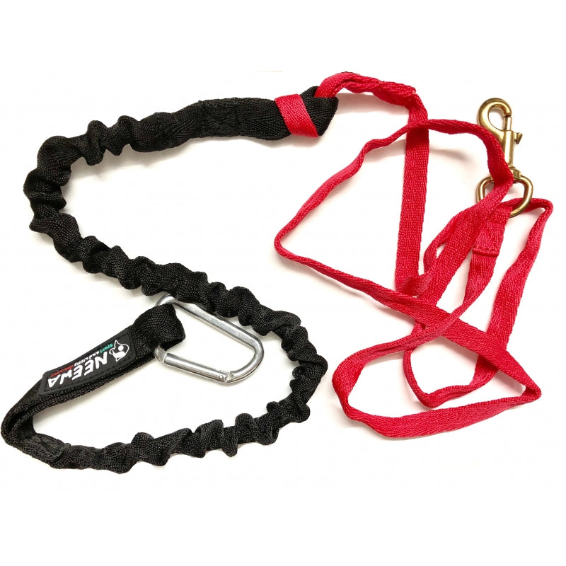neewa - dog racing tug line 200 cm - red