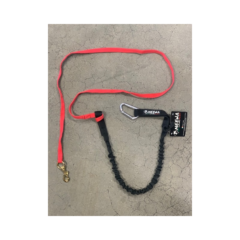 neewa - dog racing tug line 200 cm - red