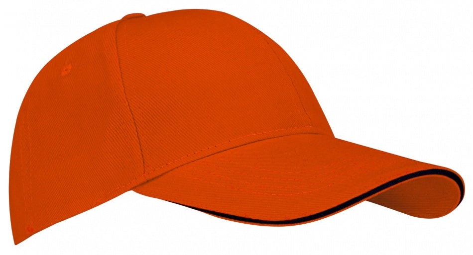 Baseballcap Sandwich oranje