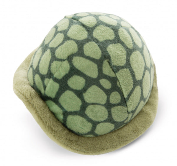 schildpad helmut pull-back junior 11 cm pluche groen