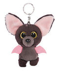 sleutelhanger Glubschis Baako junior pluche 9 cm bruin