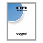 Nielsen design nielsen fotolijst 51324 accent mat zilver 15x20 cm