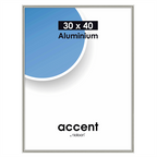 Nielsen design nielsen fotolijst 52431 accent pearl mercury 30x40 cm