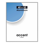 Nielsen design nielsen fotolijst 52524 accent mat zilver 40x50 cm