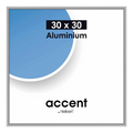Nielsen Design Nielsen Fotolijst 54124 Accent Mat Zilver 30x30 cm