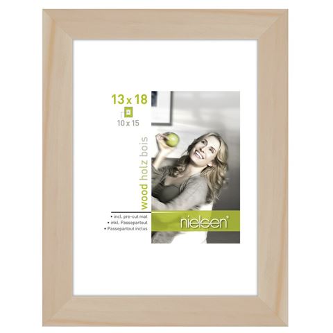 Nielsen design nielsen fotolijst 8988003 apollon naturel 13x18 10x15 cm