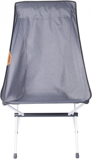 campingstoel Kingfisher 100 cm polyester/aluminium grijs
