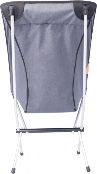 campingstoel Kingfisher 100 cm polyester/aluminium grijs