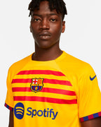 Nike Dri-Fit FC Barcelona 2023/24 4th Voetbalshirt Heren Geel maat XL