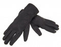 handschoenen fleece zwart maat M/L