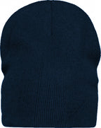 muts gebreid 22 cm acryl navy one-size