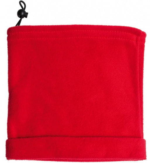 nekwarmer Ski Col fleece rood one-size