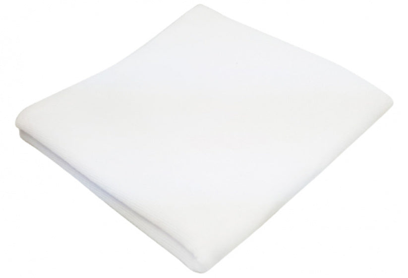 tube-sjaal dames 50 x 24,5 cm polyester wit