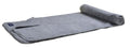 wintersjaal Deluxe 150 x 30 cm fleece grijs