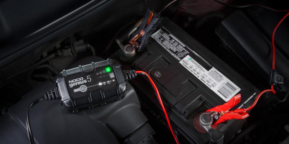 Genius acculader 5a 6 12v