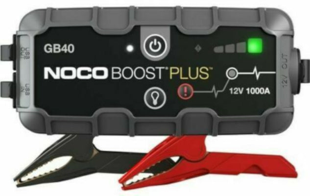 Noco genius gb40 booster jumpstarter - 12v 1000a