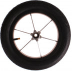 achterwiel met band 12 inch staal/nylon zwart