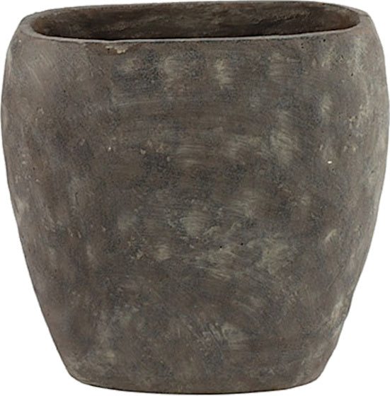 bloempot Jaimy M 29 x 18 x 30 cm keramiek bruin