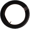 buitenband met binnenband 14 inch nylon zwart