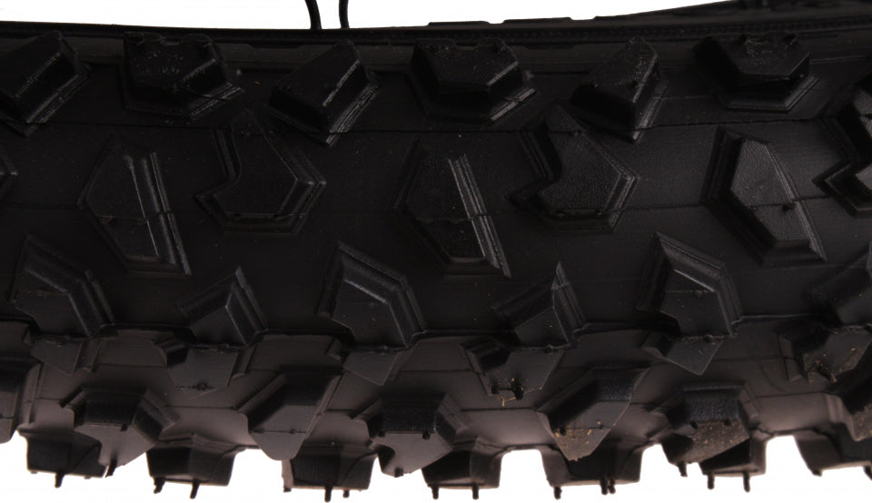 buitenband met binnenband 14 inch nylon zwart