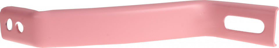 montagebeugel voor zijwiel 12 inch staal oudroze