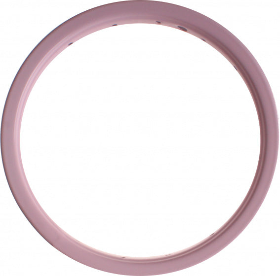 velg junior 12 inch 3 x 22 cm staal lichtroze