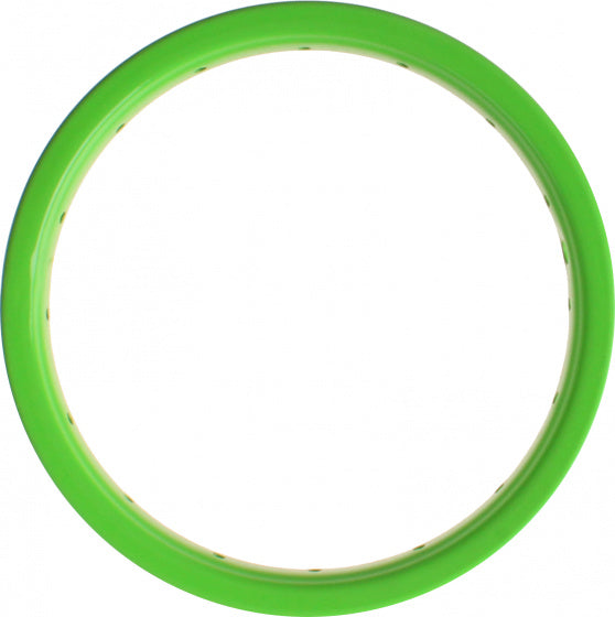 velg junior 12 inch 3 x 22 cm staal neongroen