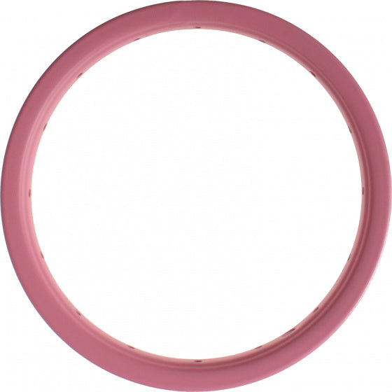 velg junior 12 inch 3 x 22 cm staal oudroze