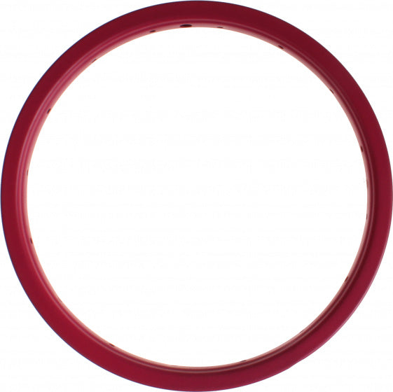 velg junior 14 inch 3 x 27 cm staal donkerroze