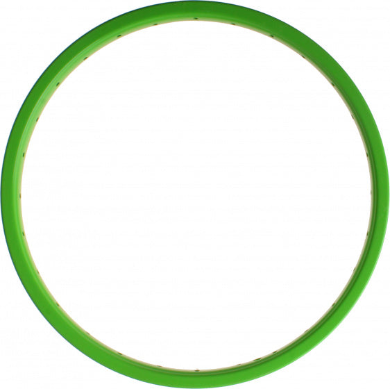 velg junior 18 inch 3 x 37 cm staal neongroen