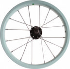 achterwiel junior 14 inch 3 x 27 cm staal mintblauw