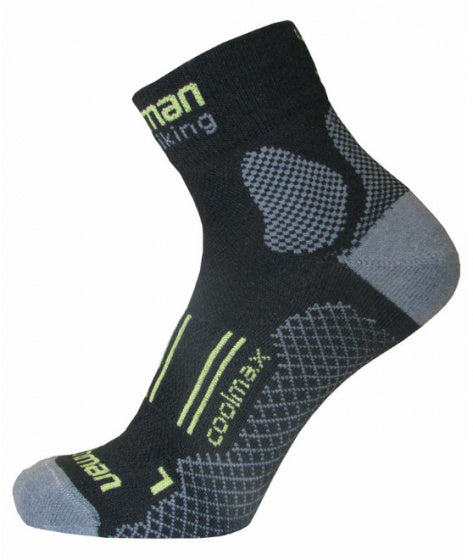Enduro Biking sportsokken zwart/groen mt 39-41