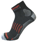 Rapid Biking sportsokken zwart/rood mt 36-38