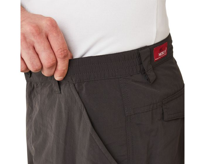 outdoorbroek Cargo II heren polyester donkergrijs mt 58/L
