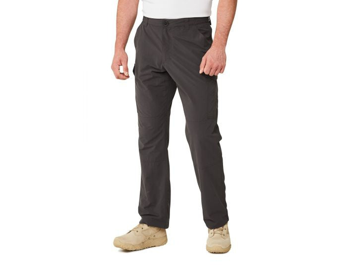 outdoorbroek Cargo II heren polyester donkergrijs mt 52/XL