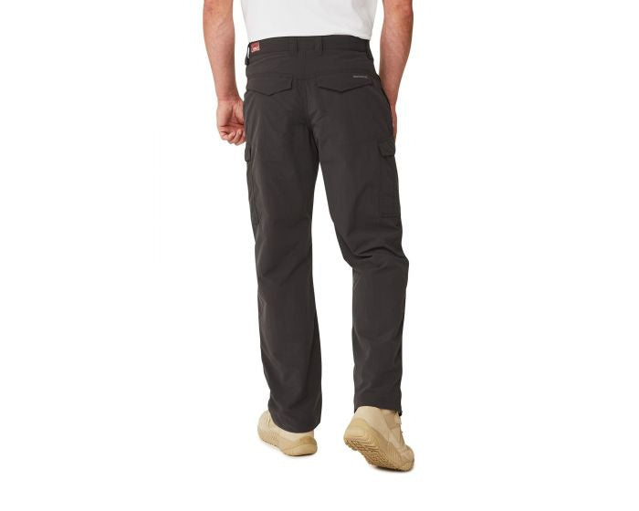 outdoorbroek Cargo II heren polyester donkergrijs mt 52/XL