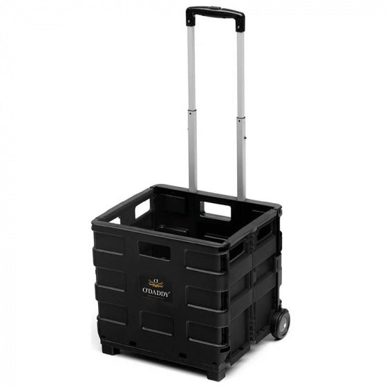 shopping krat 40 liter zwart