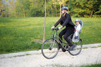 fietszitje achter Eggy wit/rood