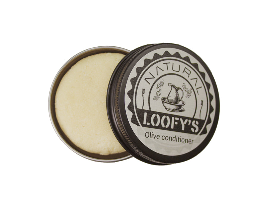 Loofy's Conditioner Bar Olive met blikje