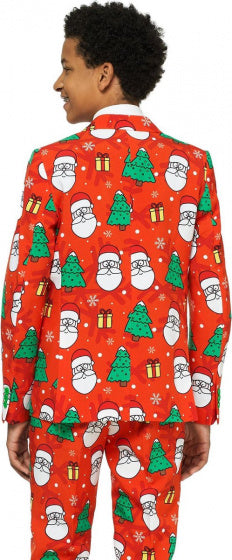 verkleedpak Holiday Hero jongens polyester blauw mt 134-140