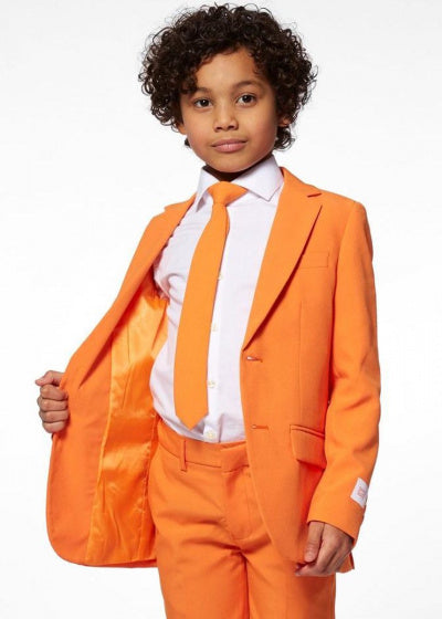 verkleedpak The Orange jongens polyester maat 92-98