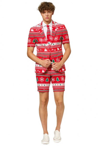 verkleedpak zomer Winter Wonderland heren polyester mt 62